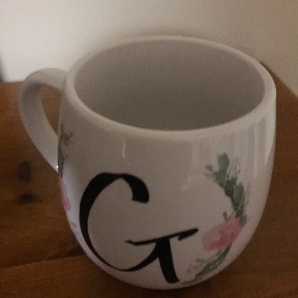 Coffee Mug Cup Letter Initial G Prima Design